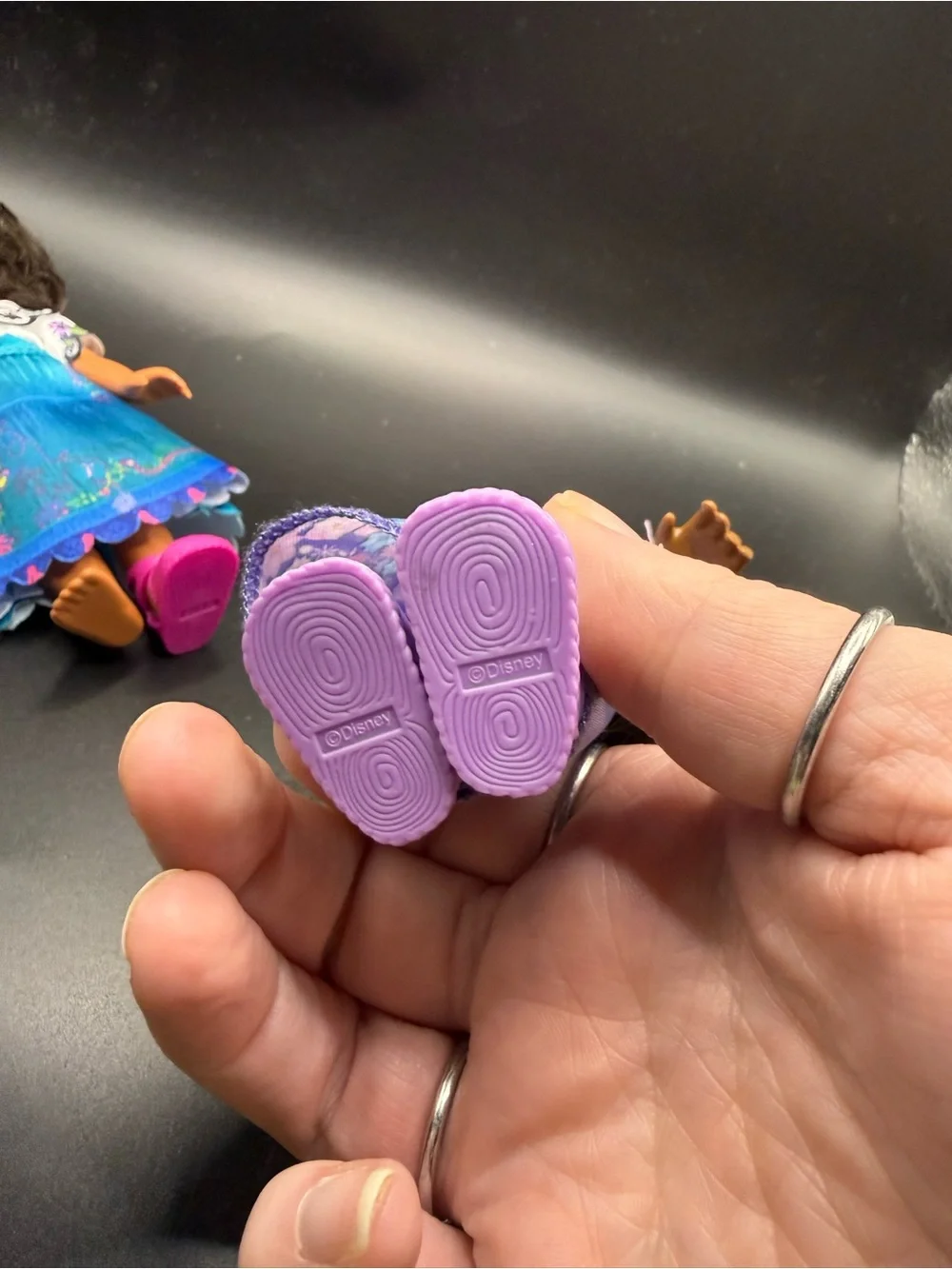 Disney Encanto Mini Doll Trio with Blue, Green, Purple Outfits